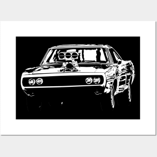 Toretto's Charger Posters and Art